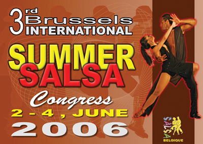 Flyer SummerSalsa Brüssel 2006
