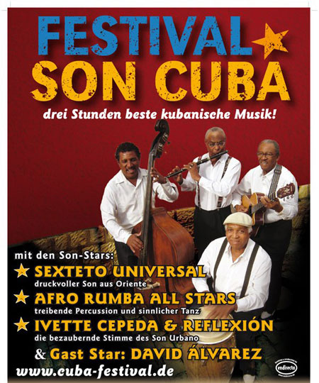 Flyer Festival Son Cuba Freiburg im Breisgau