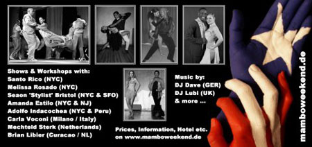 Flyer Mambo Weekend Wuppertal