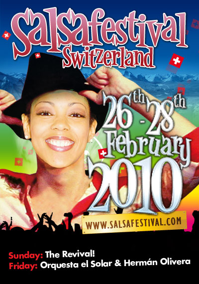 Flyer Salsafestival Switzerland 2010