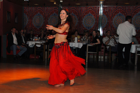 Bauchtänzerin Erini im Allegra Club