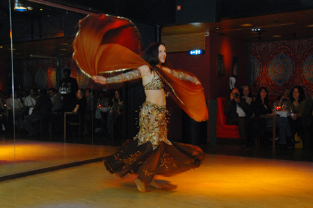 Bauchtänzerin Erini im Allegra Club